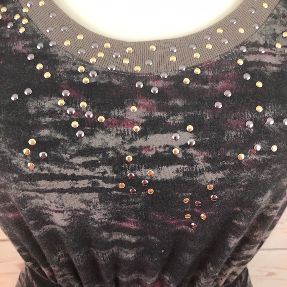 Free People Barracuda Studded Camo Lace Dress - Picture 2 of 12